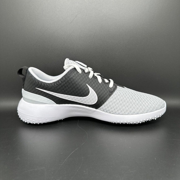 Nike Roshe G Spikeless Golf Shoes Silver Black CD6065-015 Men’s Sz 8 Women's 9.5 - Picture 7 of 11